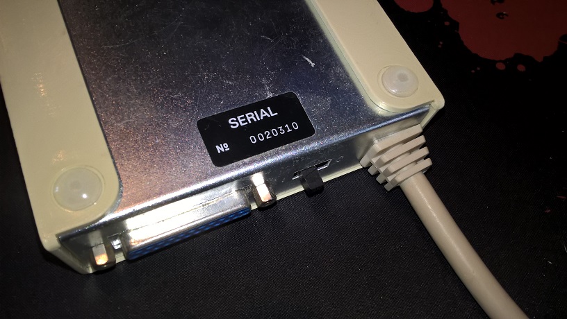 Serial number