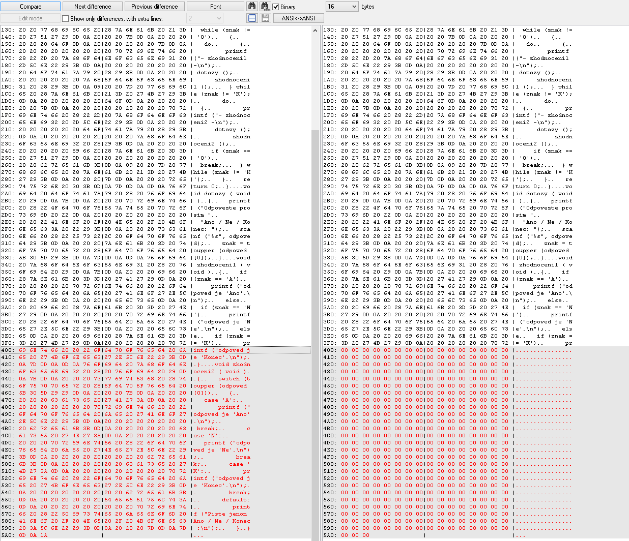 Right part is corrupted - nulls
