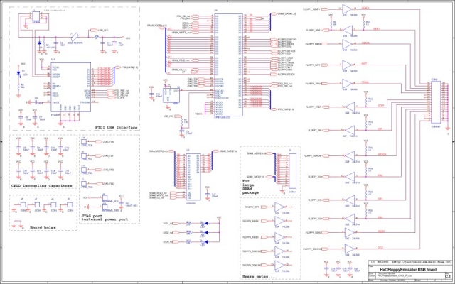 USB HxC Schematic